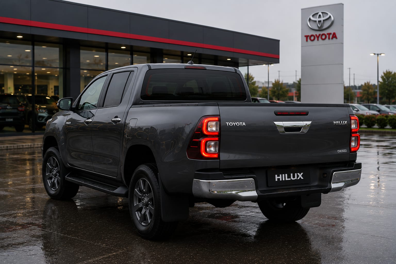 Toyota Hilux - Trasera